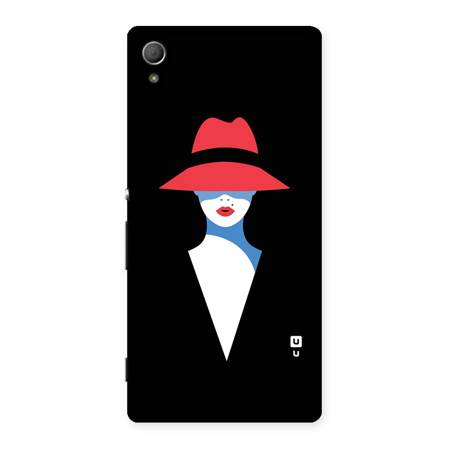 Mysterious Woman Illustration Back Case for Xperia Z4