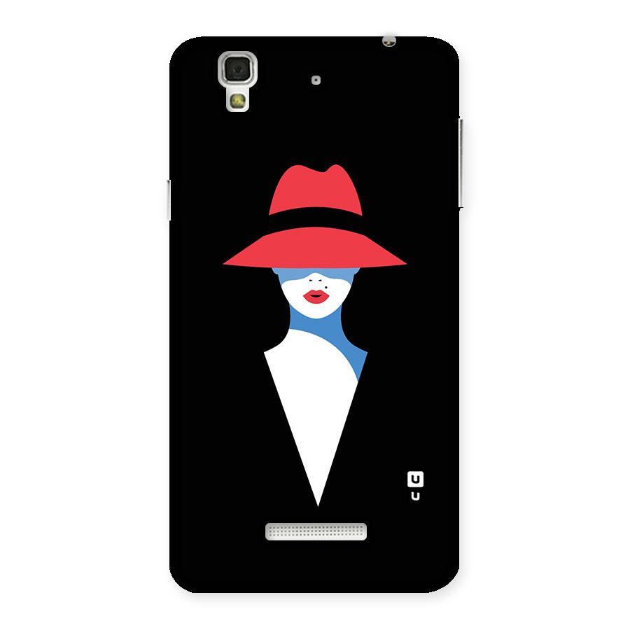 Mysterious Woman Illustration Back Case for YU Yureka Plus