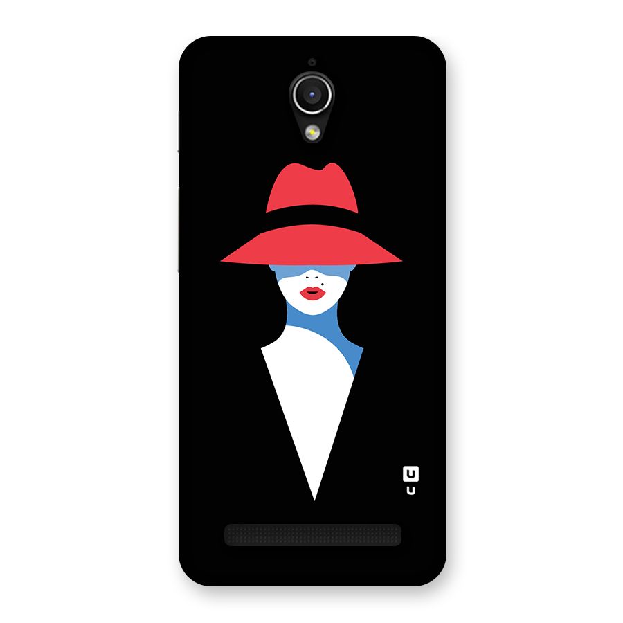 Mysterious Woman Illustration Back Case for Zenfone Go