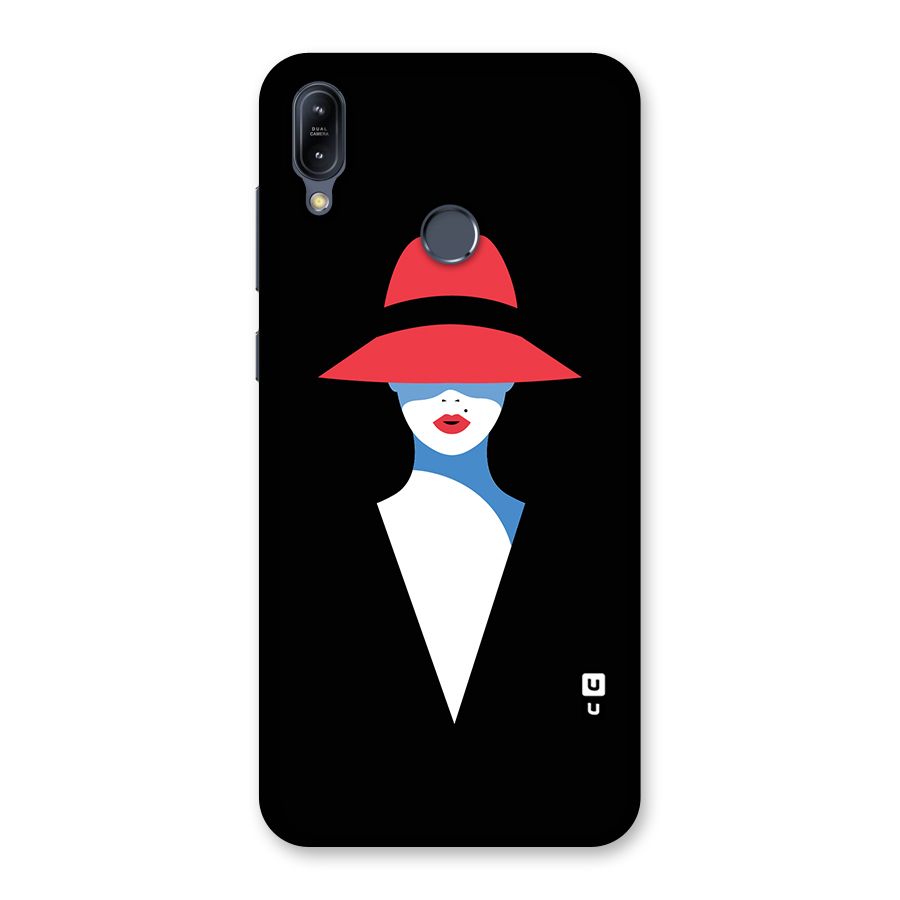 Mysterious Woman Illustration Back Case for Zenfone Max M2