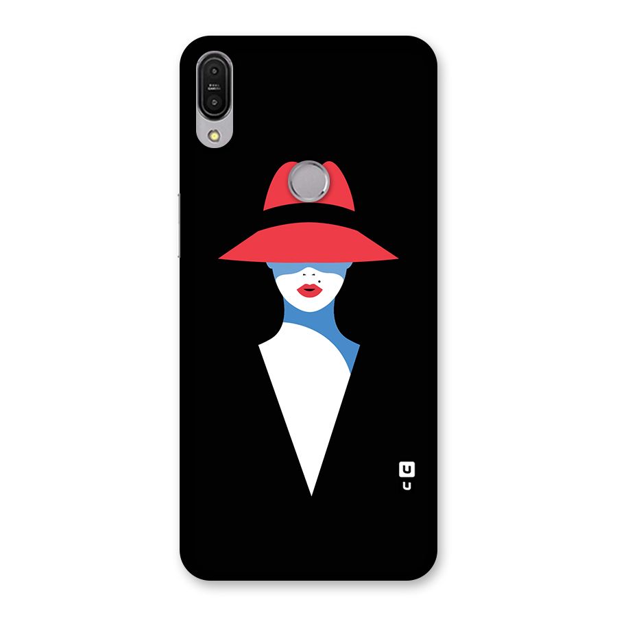 Mysterious Woman Illustration Back Case for Zenfone Max Pro M1