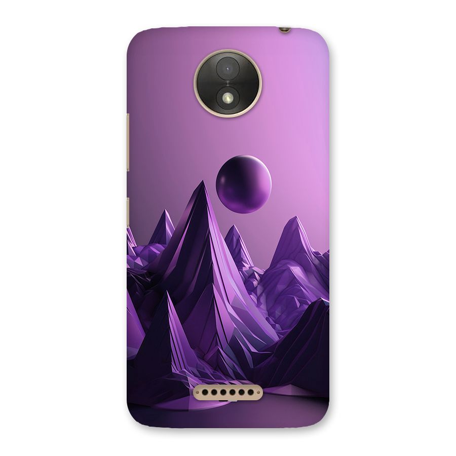 Mystical Landscape Back Case for Moto C Plus