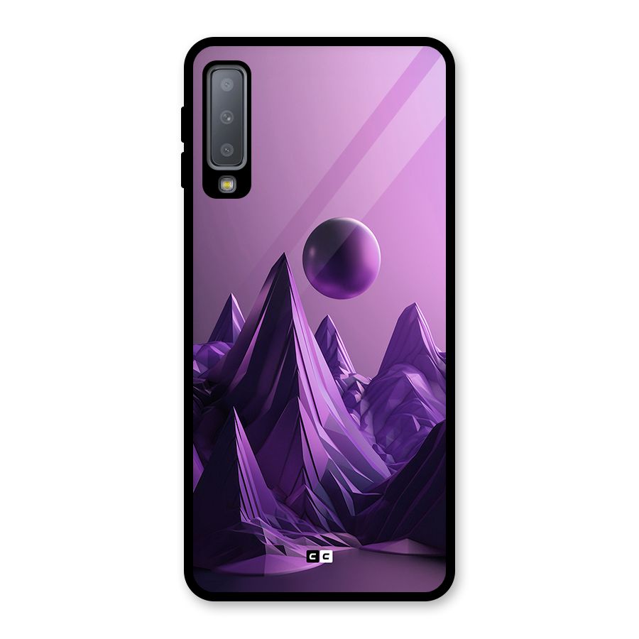 Mystical Landscape Glass Back Case for Galaxy A7 (2018)