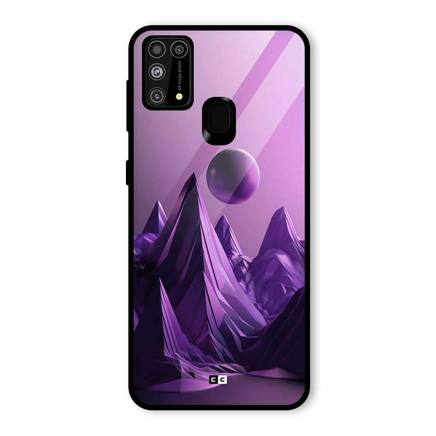 Mystical Landscape Glass Back Case for Galaxy M31