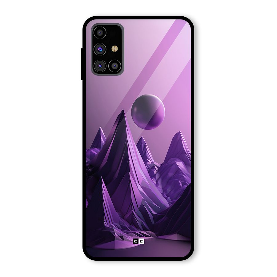 Mystical Landscape Glass Back Case for Galaxy M31s