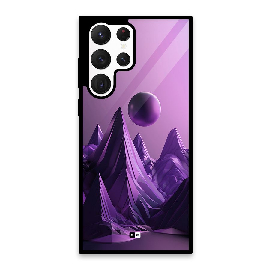 Mystical Landscape Glass Back Case for Galaxy S22 Ultra 5G