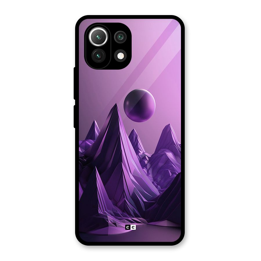 Mystical Landscape Glass Back Case for Mi 11 Lite NE 5G
