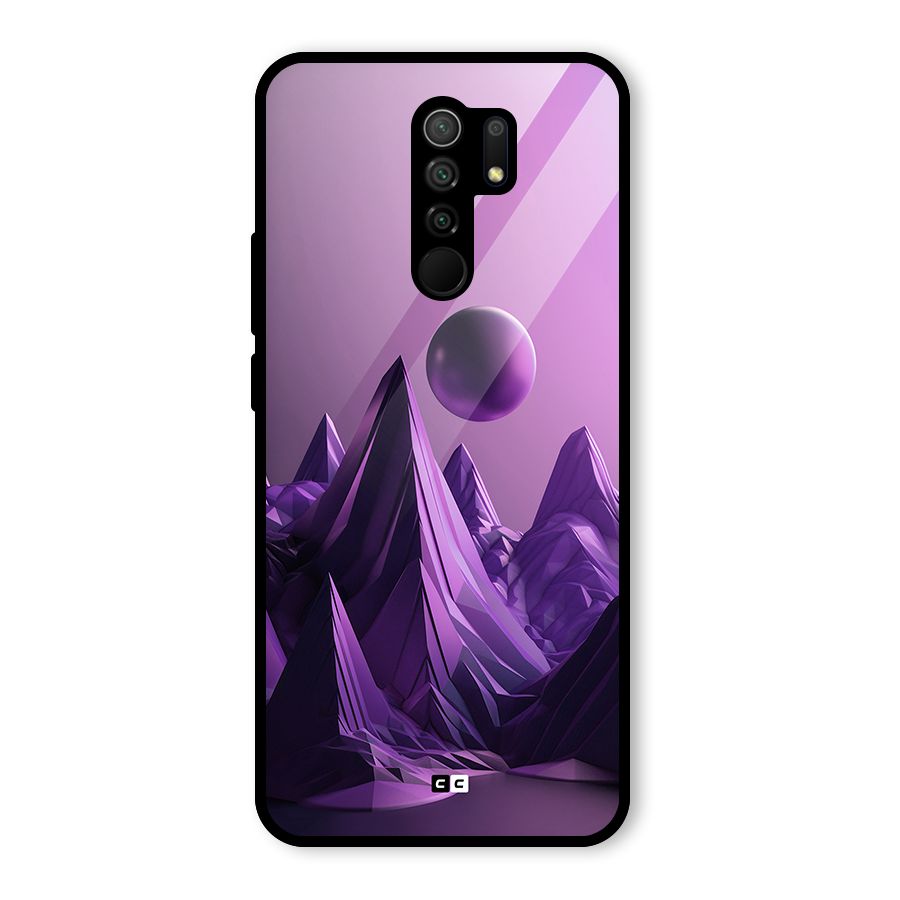 Mystical Landscape Glass Back Case for Poco M2