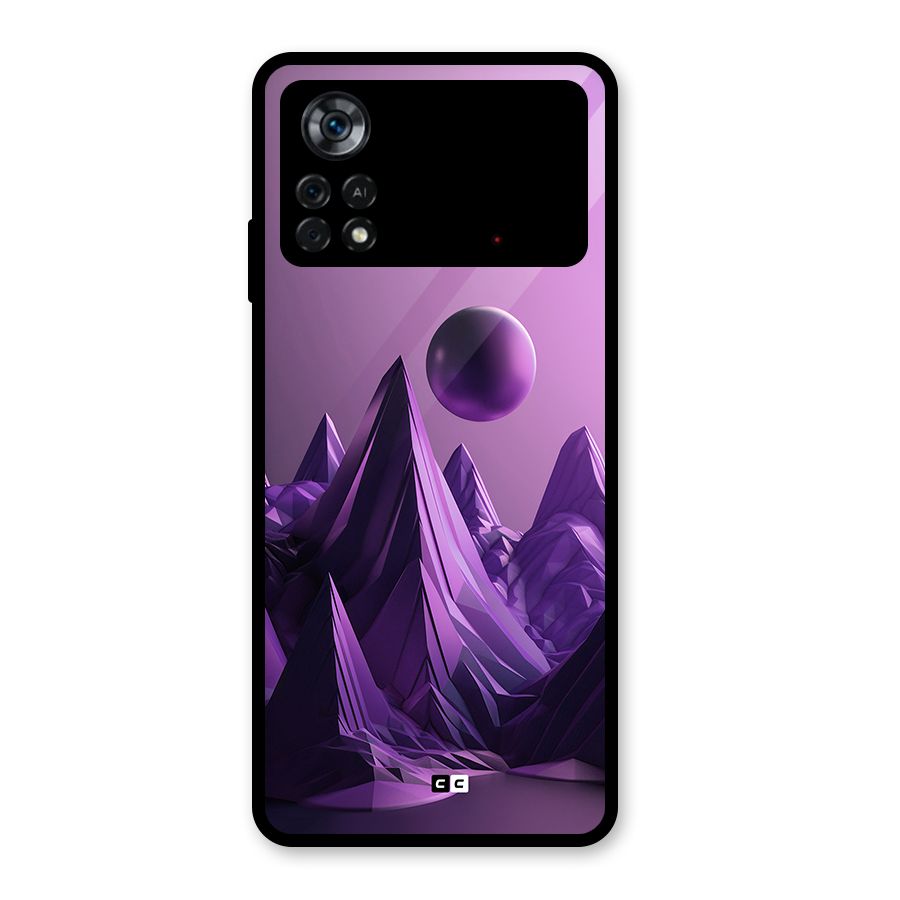 Mystical Landscape Glass Back Case for Poco X4 Pro 5G