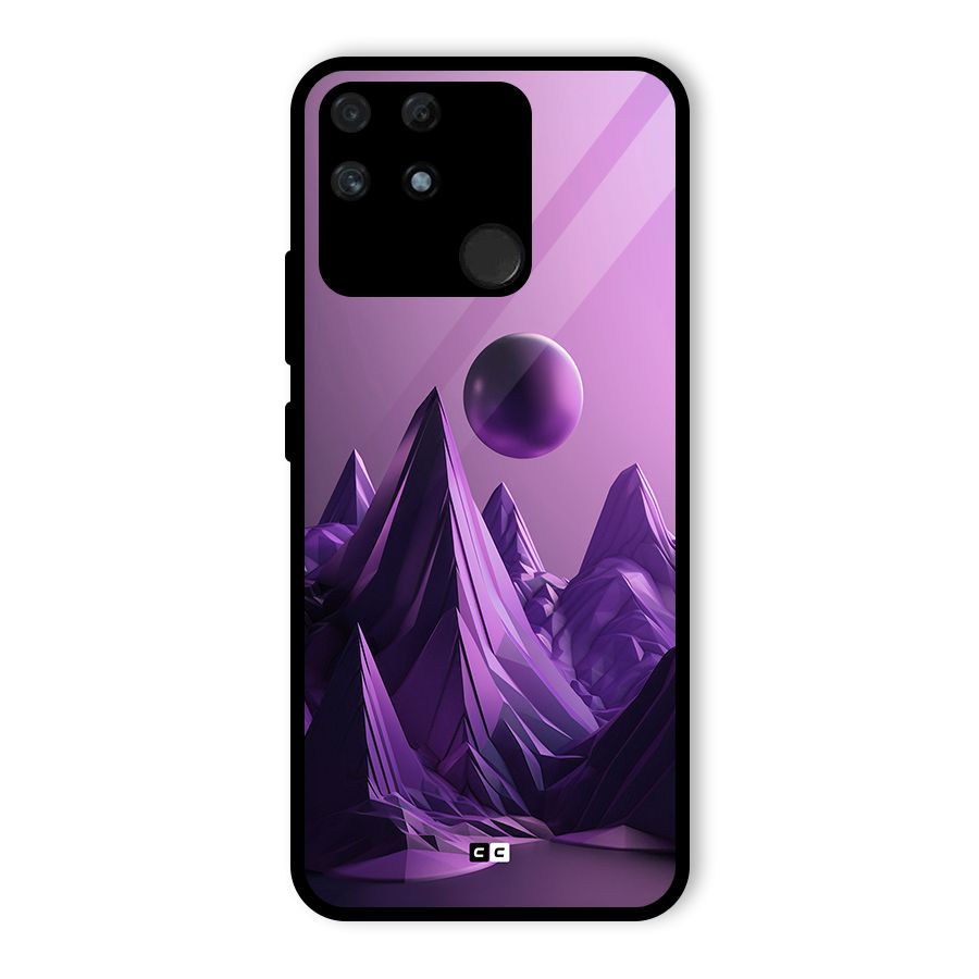 Mystical Landscape Glass Back Case for Realme Narzo 50A