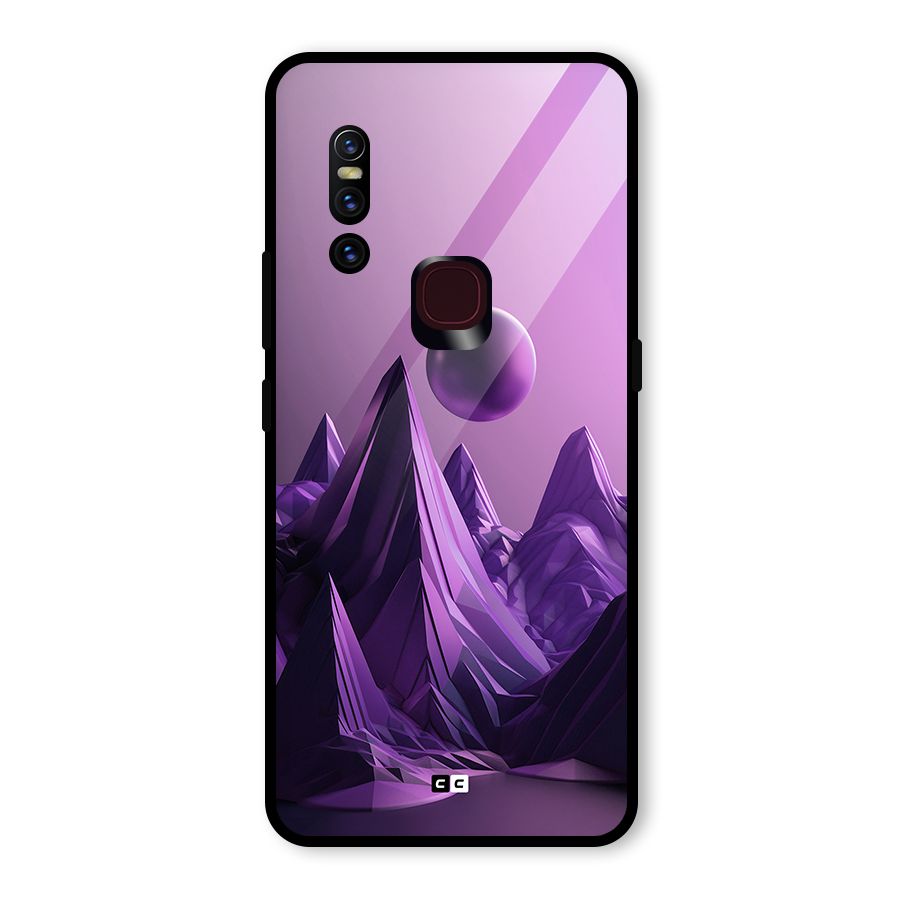 Mystical Landscape Glass Back Case for Vivo V15