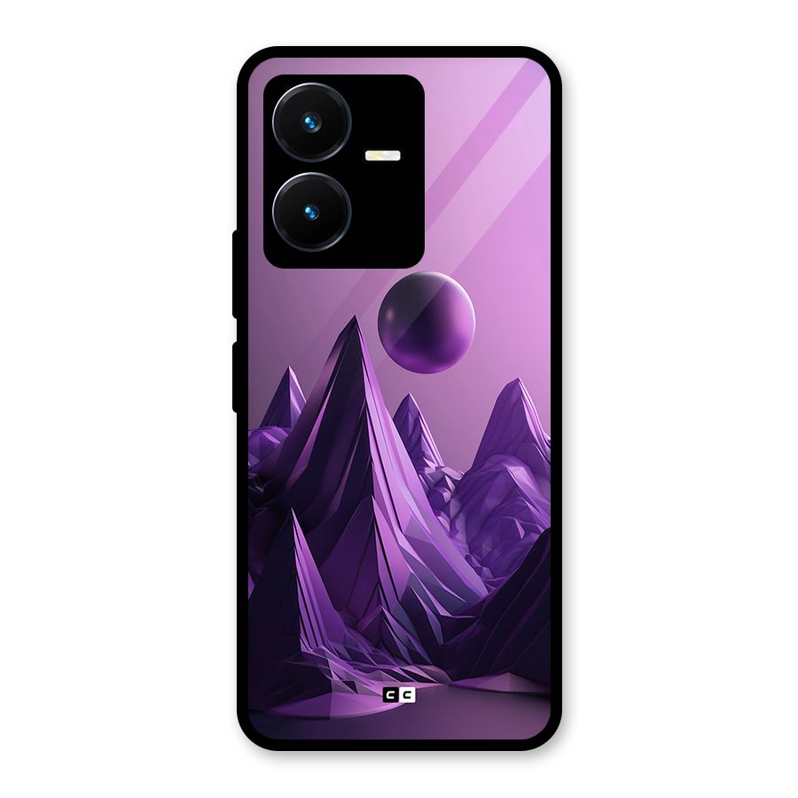 Mystical Landscape Glass Back Case for Vivo Y22s