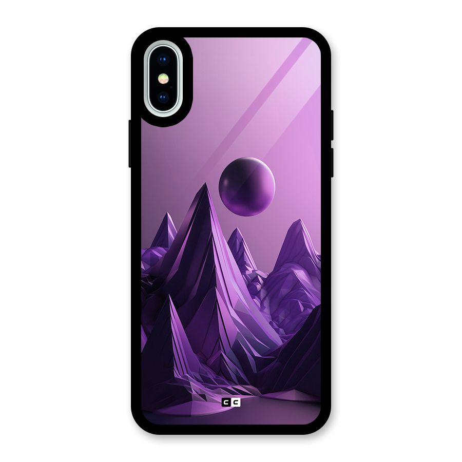 Mystical Landscape Glass Back Case for iPhone XS