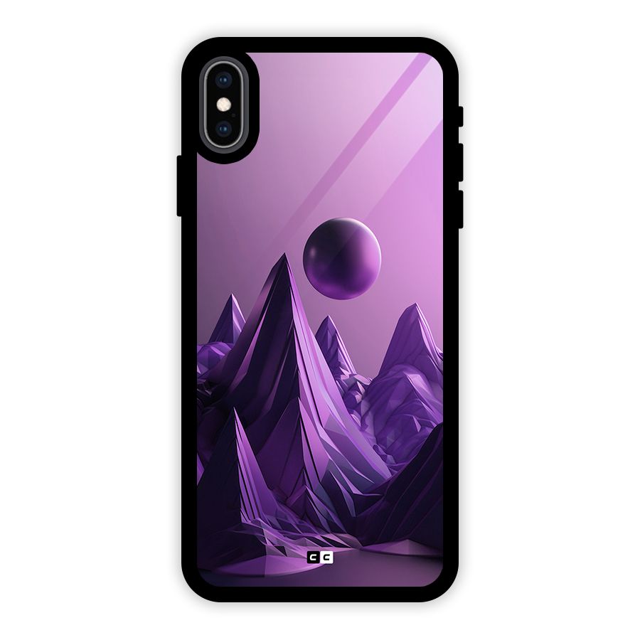 Mystical Landscape Glass Back Case for iPhone XS Max
