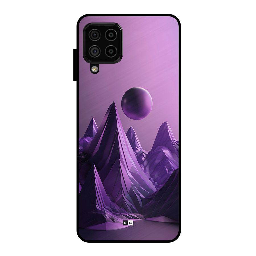 Mystical Landscape Metal Back Case for Galaxy A22 4G