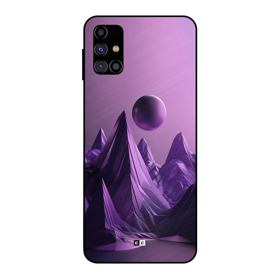 Mystical Landscape Metal Back Case for Galaxy M31s