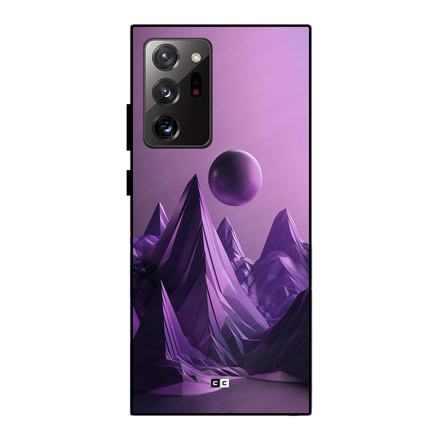 Mystical Landscape Metal Back Case for Galaxy Note 20 Ultra 5G