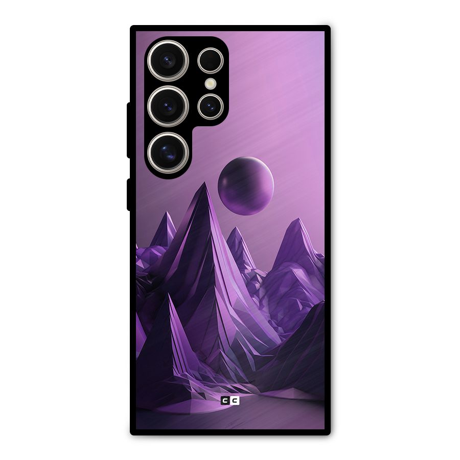 Mystical Landscape Metal Back Case for Galaxy S24 Ultra