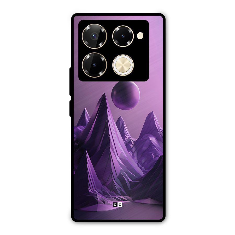 Mystical Landscape Metal Back Case for Infinix Note 40 Pro