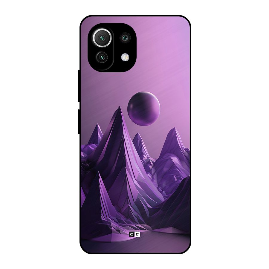 Mystical Landscape Metal Back Case for Mi 11 Lite NE 5G