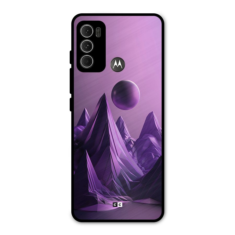 Mystical Landscape Metal Back Case for Moto G60