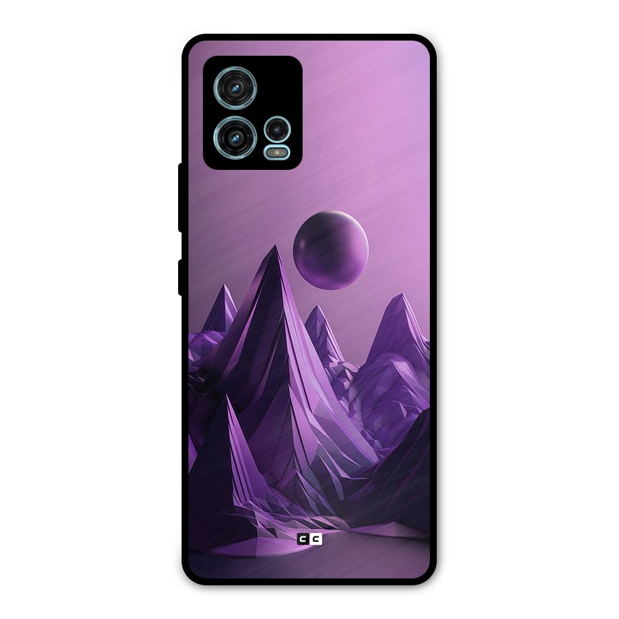 Mystical Landscape Metal Back Case for Moto G72