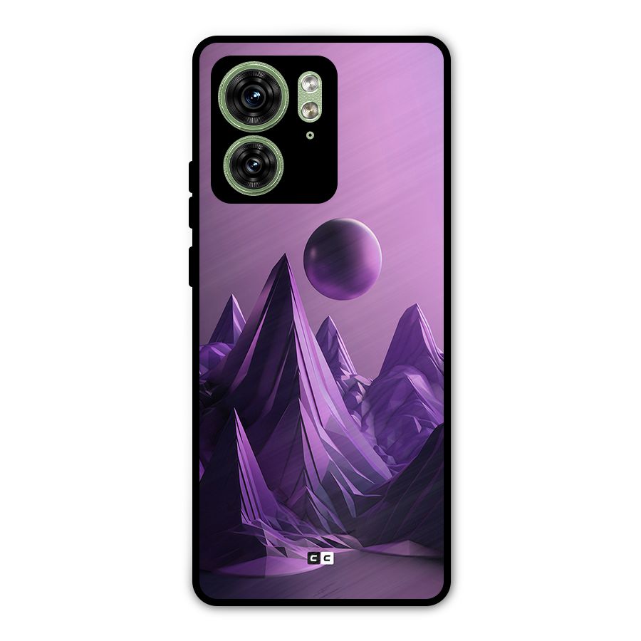 Mystical Landscape Metal Back Case for Motorola Edge 40 5G