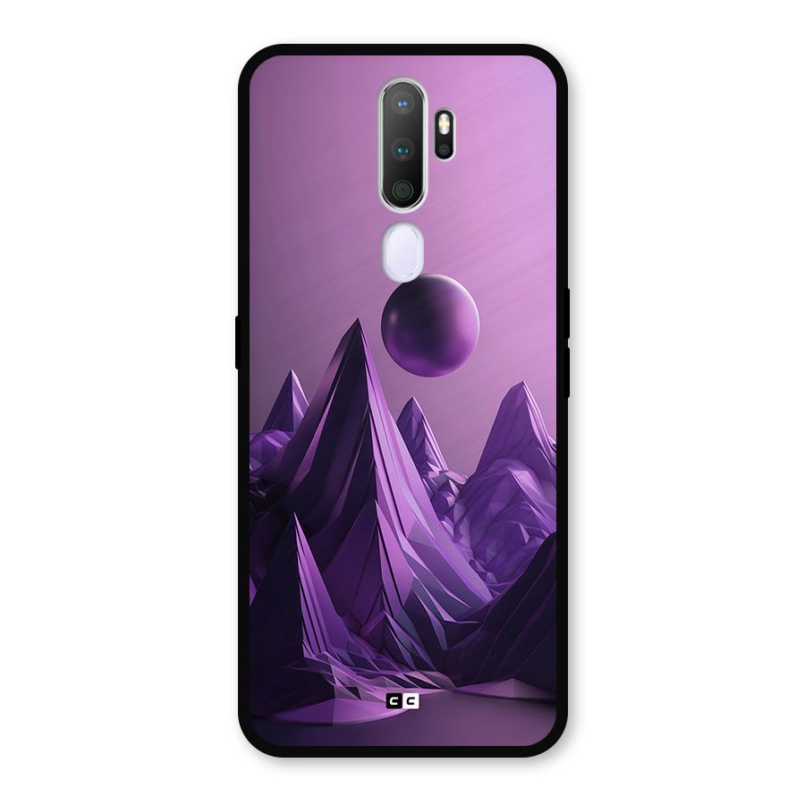 Mystical Landscape Metal Back Case for Oppo A9 (2020)