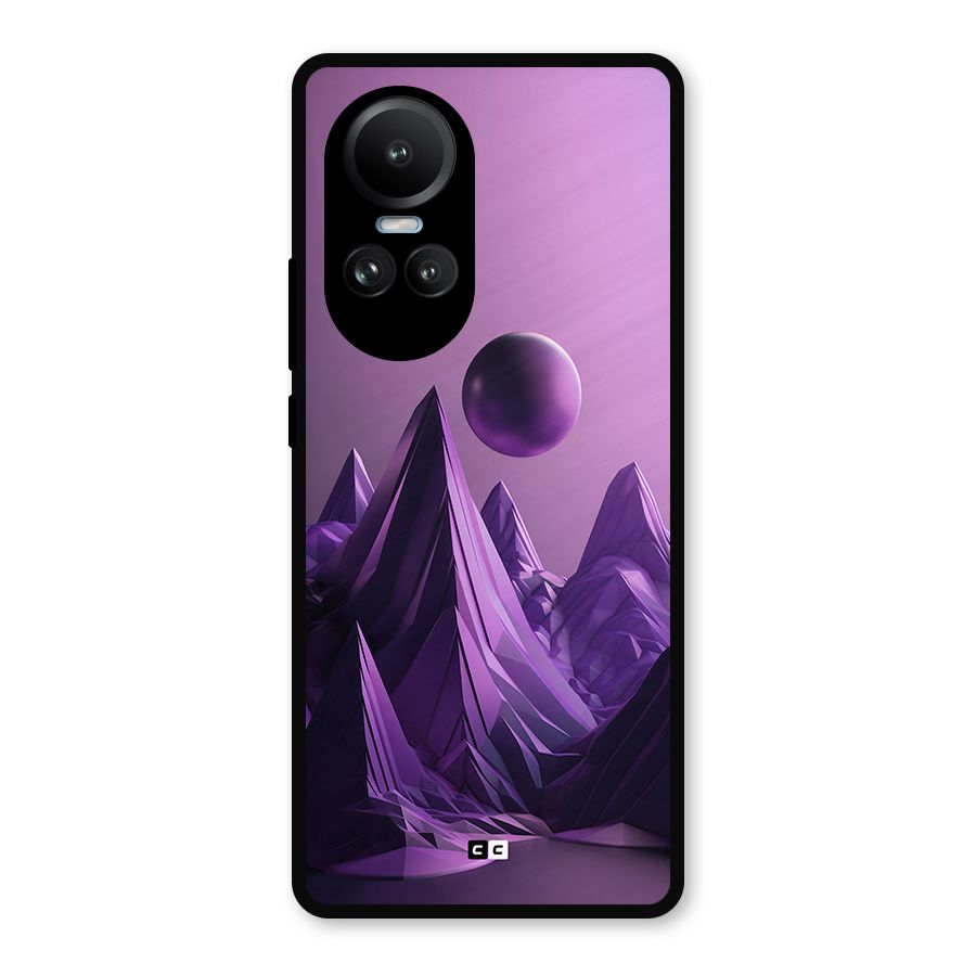 Mystical Landscape Metal Back Case for Oppo Reno10