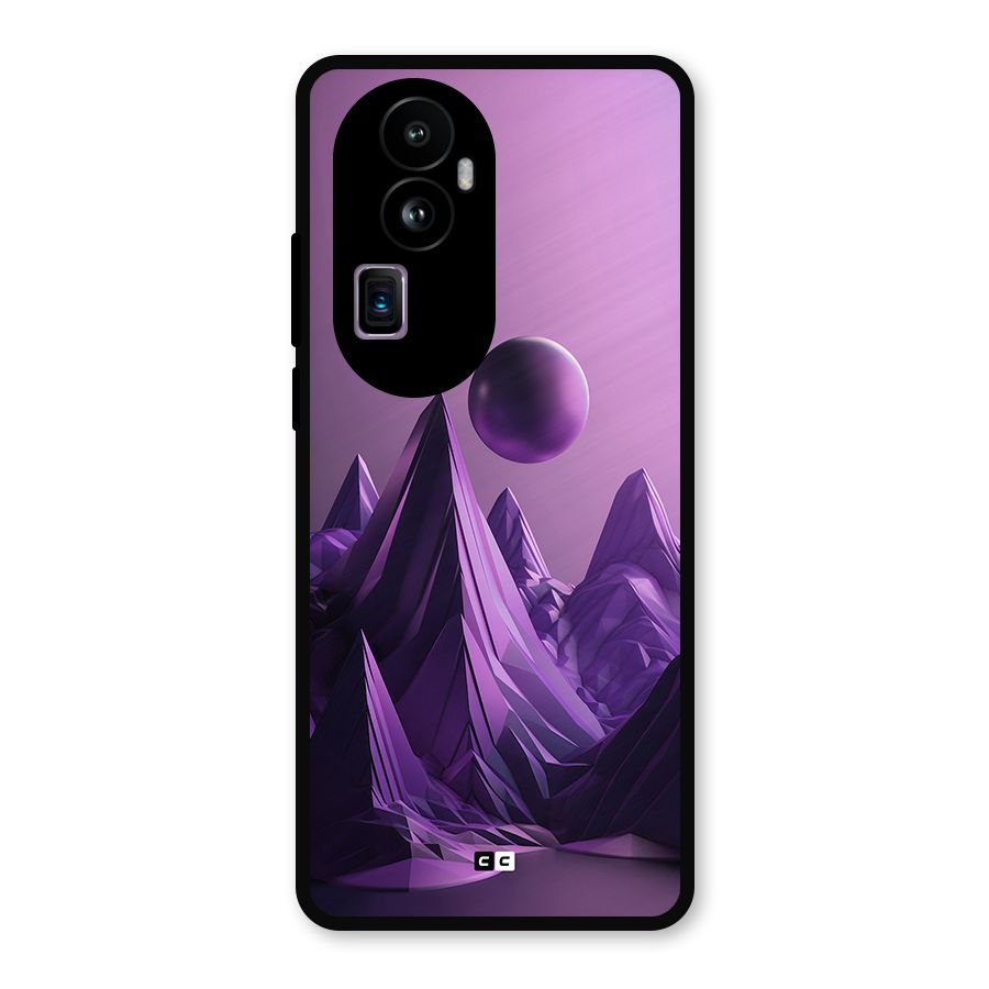 Mystical Landscape Metal Back Case for Oppo Reno10 Pro Plus
