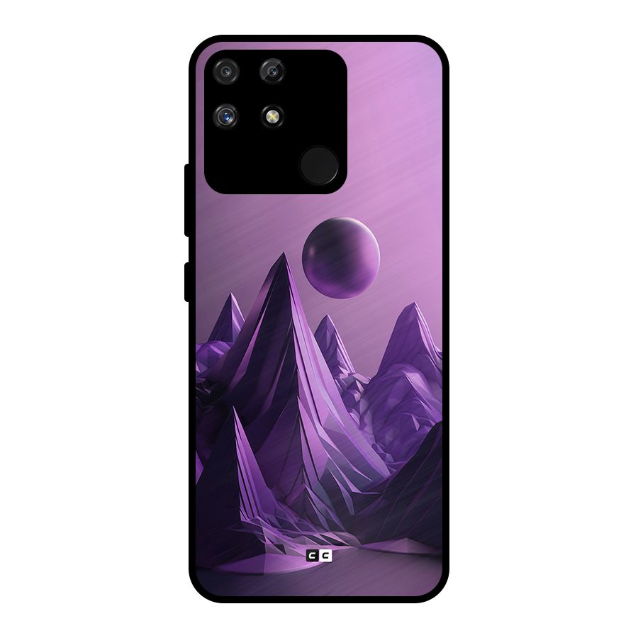 Mystical Landscape Metal Back Case for Realme Narzo 50A