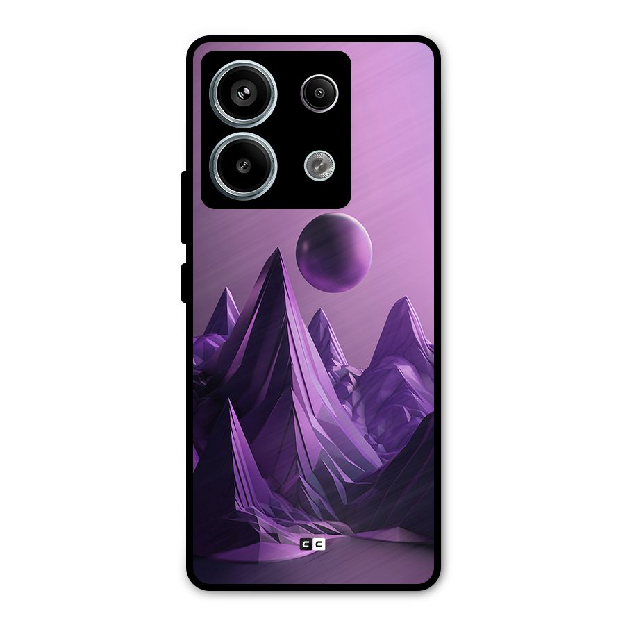 Mystical Landscape Metal Back Case for Redmi Note 13 Pro 5G