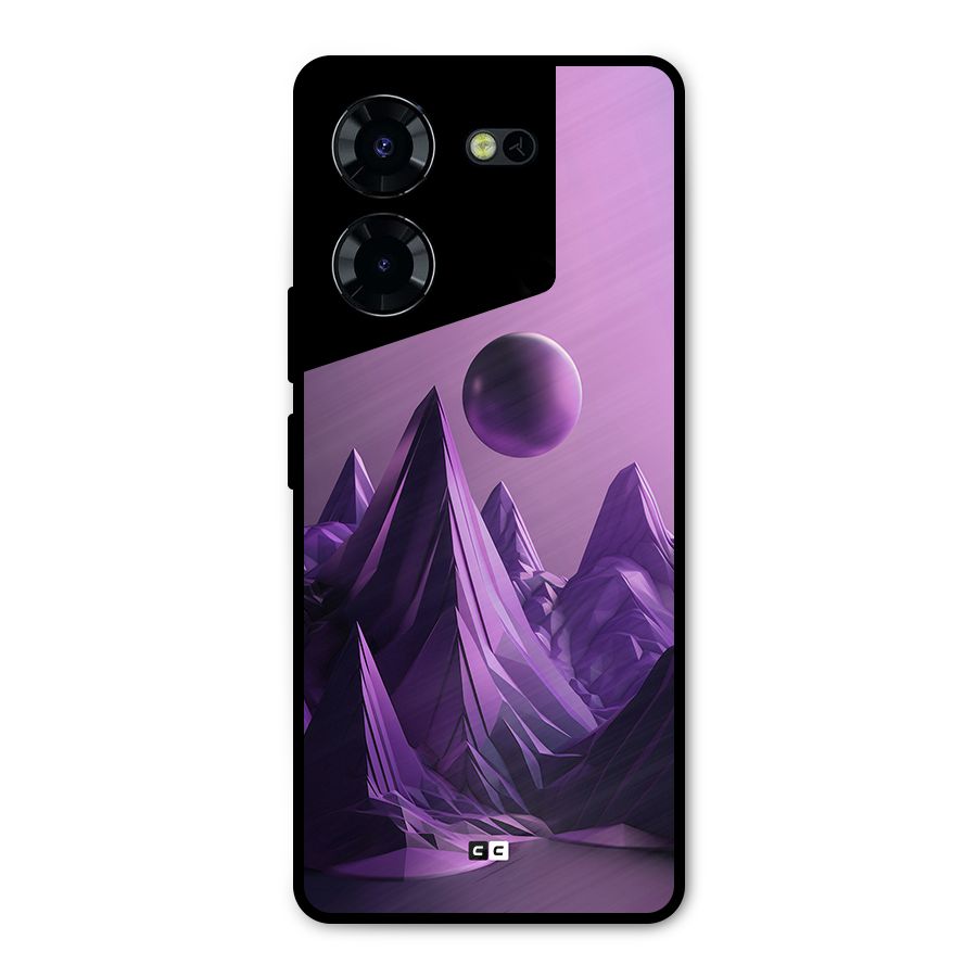Mystical Landscape Metal Back Case for Tecno Pova 5 Pro 5G
