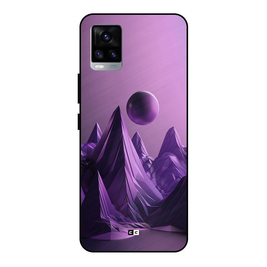 Mystical Landscape Metal Back Case for Vivo V20 2021