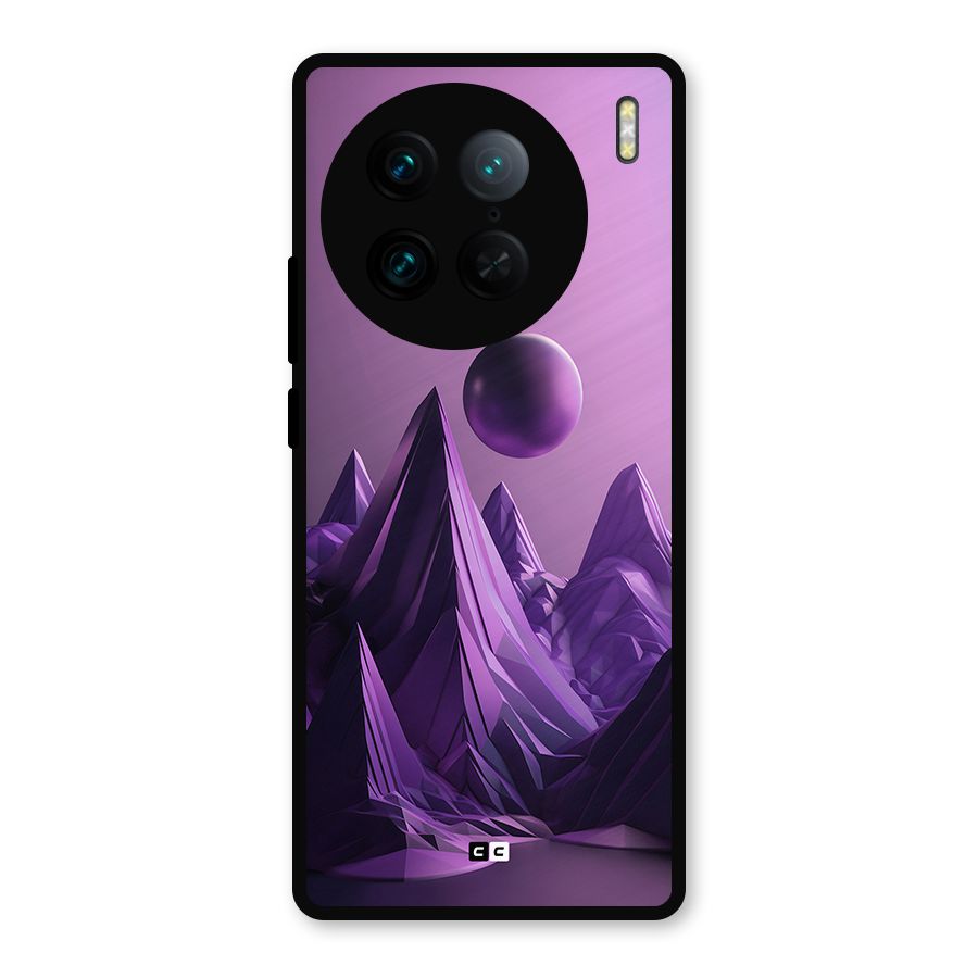 Mystical Landscape Metal Back Case for Vivo X90 Pro