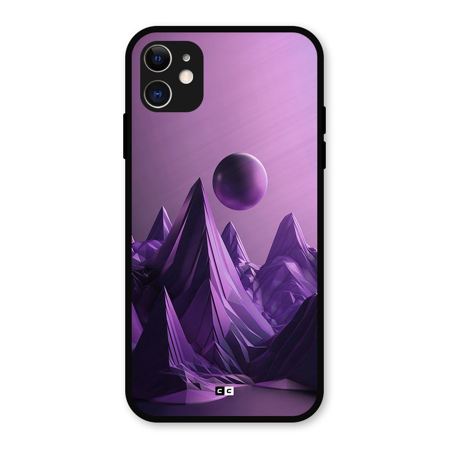 Mystical Landscape Metal Back Case for iPhone 11
