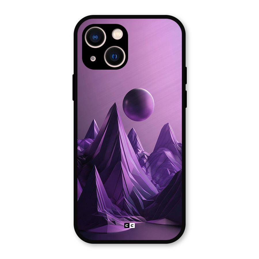 Mystical Landscape Metal Back Case for iPhone 13