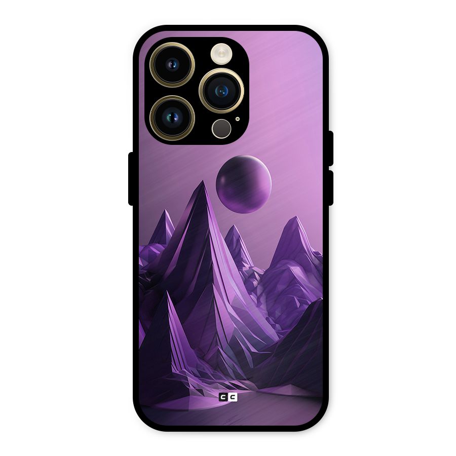 Mystical Landscape Metal Back Case for iPhone 14 Pro