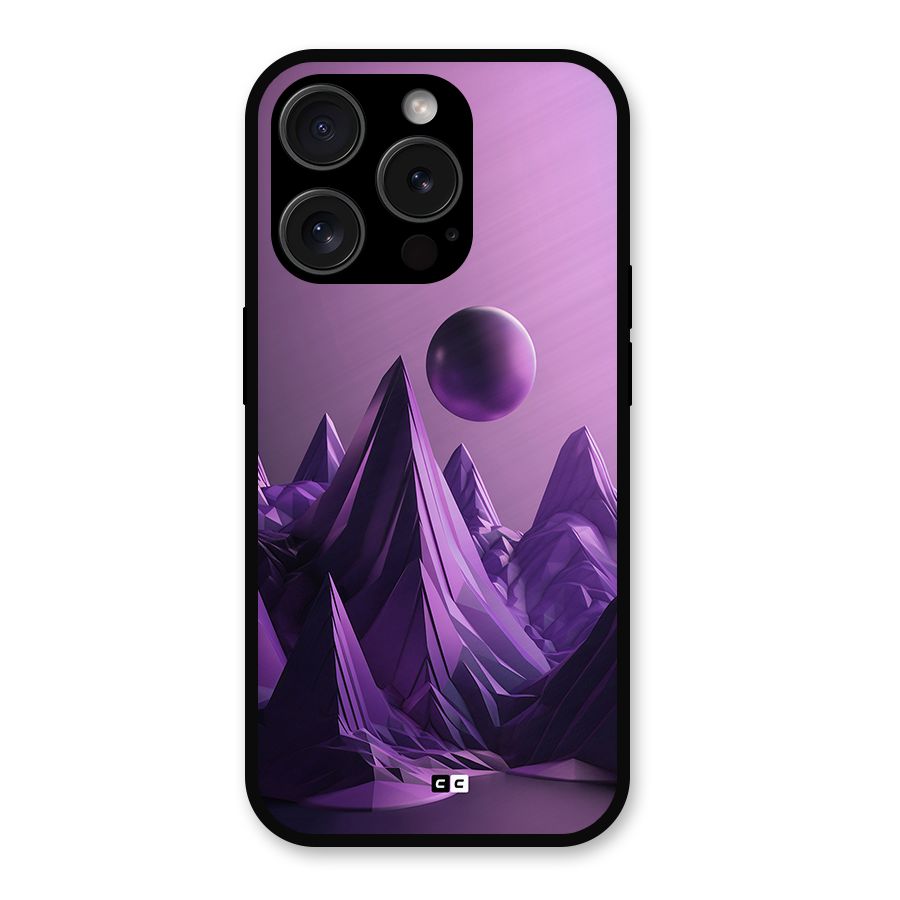 Mystical Landscape Metal Back Case for iPhone 15 Pro
