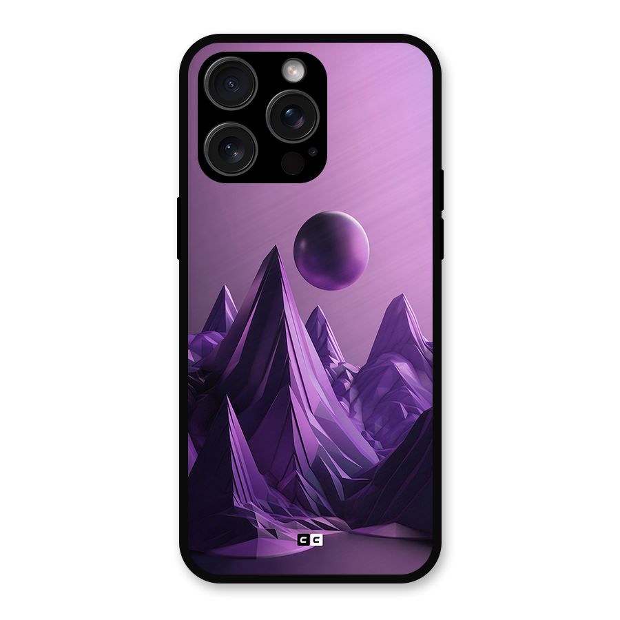 Mystical Landscape Metal Back Case for iPhone 15 Pro Max
