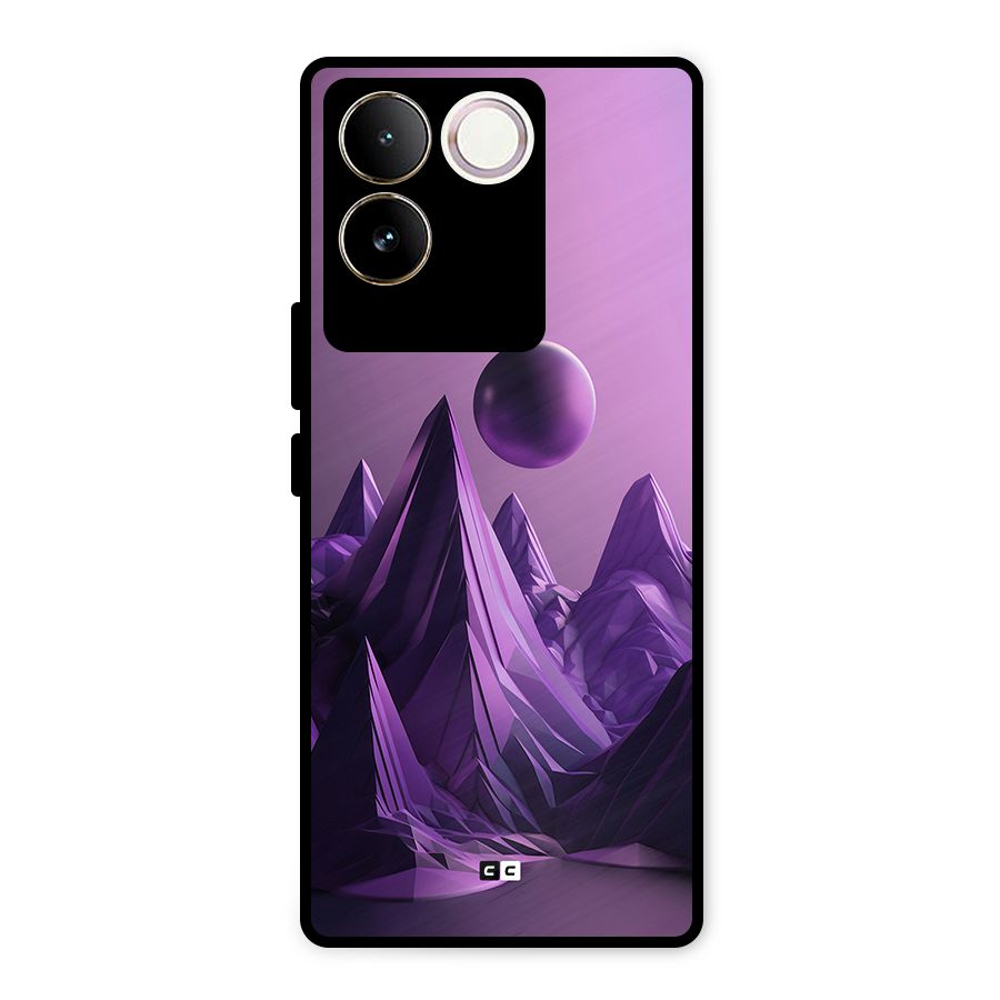 Mystical Landscape Metal Back Case for iQOO Z7 Pro