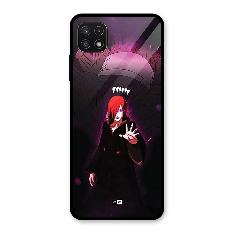 Nagato Fighting Glass Back Case for Galaxy A22 5G