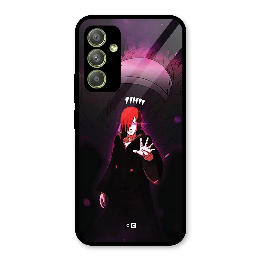 Nagato Fighting Glass Back Case for Galaxy A54