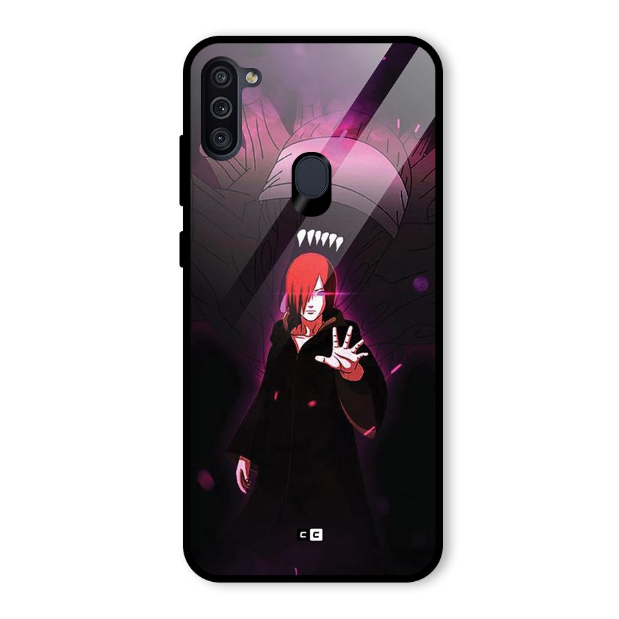 Nagato Fighting Glass Back Case for Galaxy M11