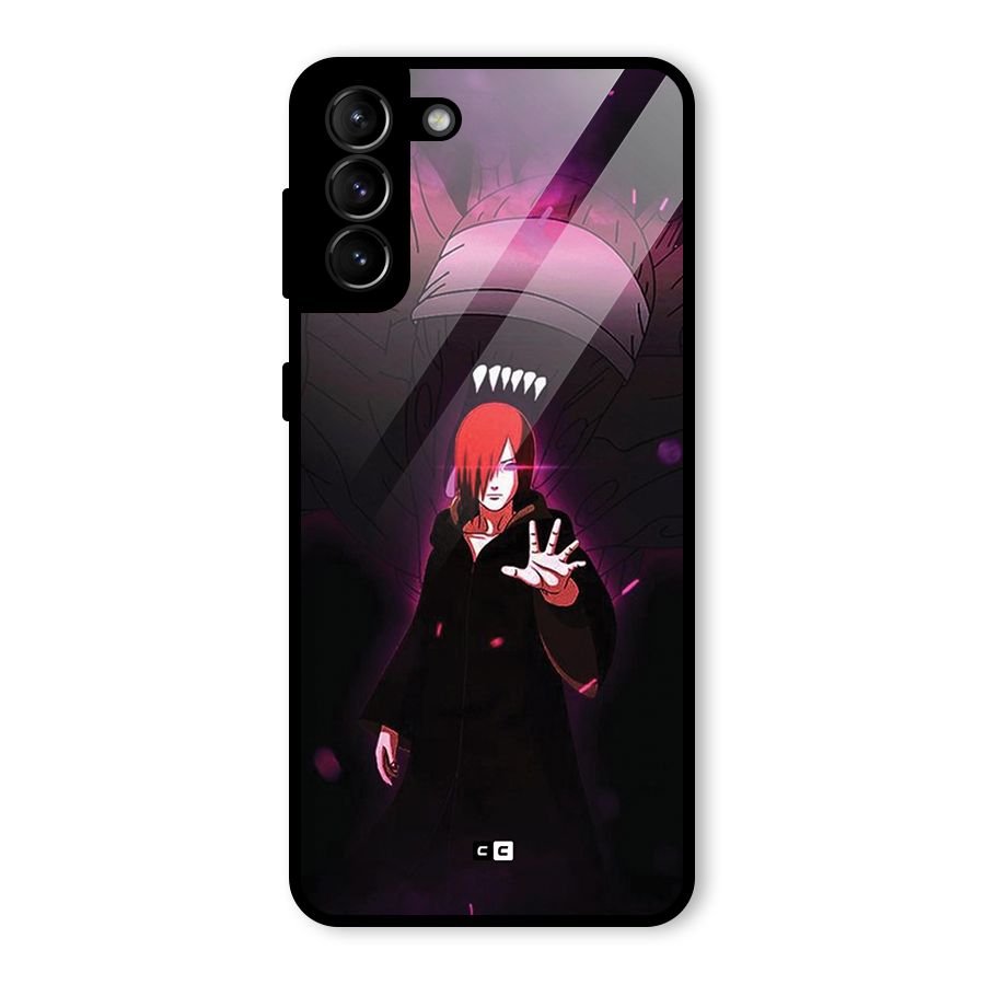 Nagato Fighting Glass Back Case for Galaxy S21 Plus