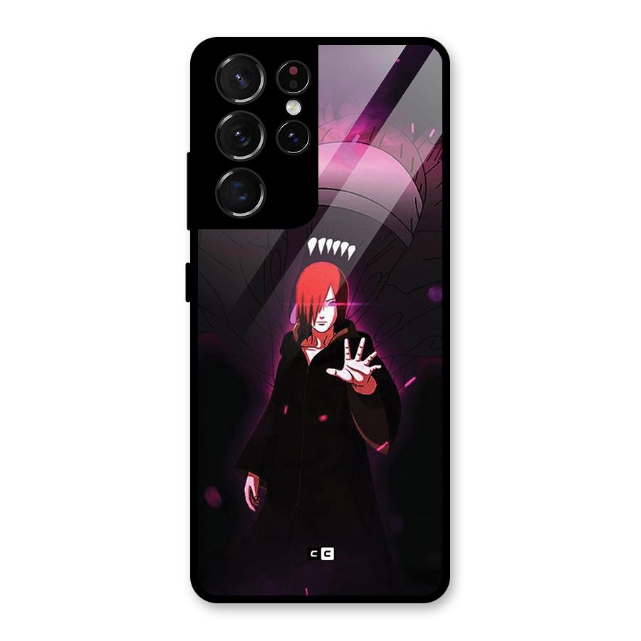 Nagato Fighting Glass Back Case for Galaxy S21 Ultra 5G
