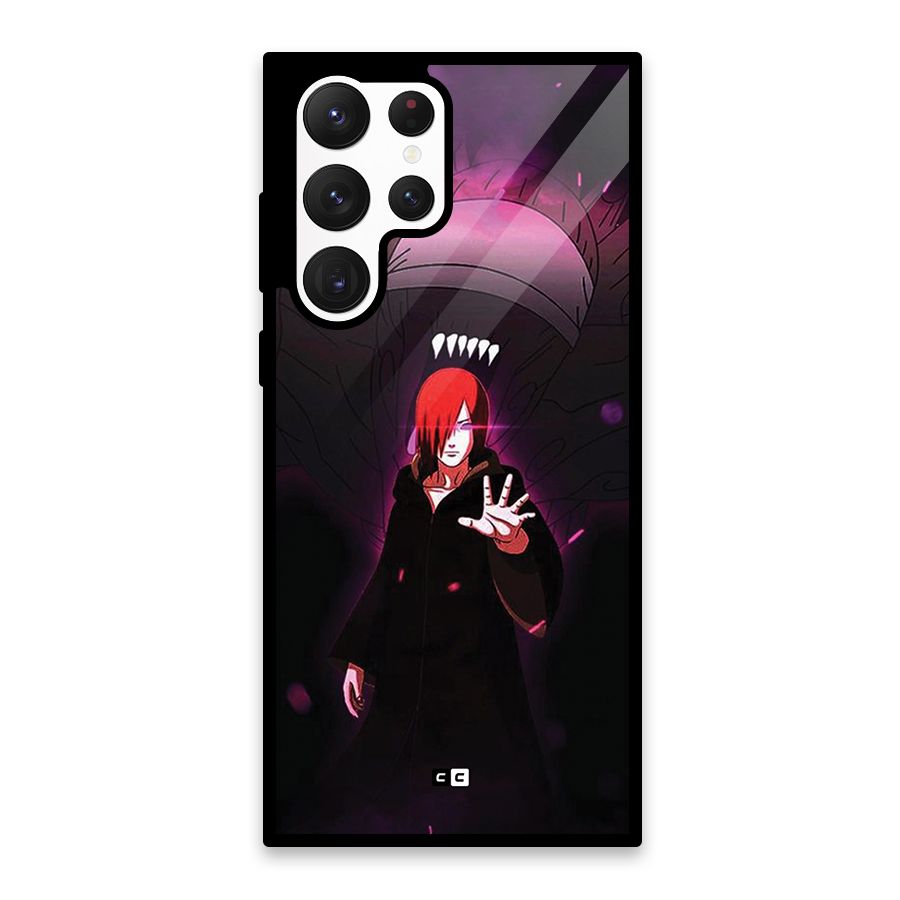 Nagato Fighting Glass Back Case for Galaxy S22 Ultra 5G