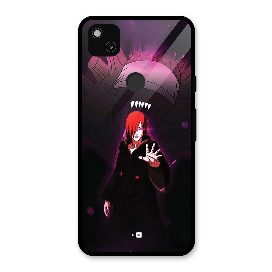 Nagato Fighting Glass Back Case for Google Pixel 4a