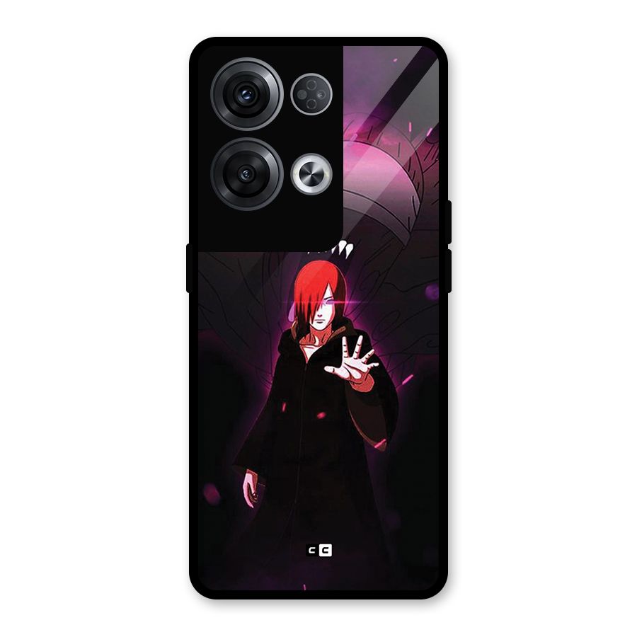 Nagato Fighting Glass Back Case for Oppo Reno8 Pro 5G
