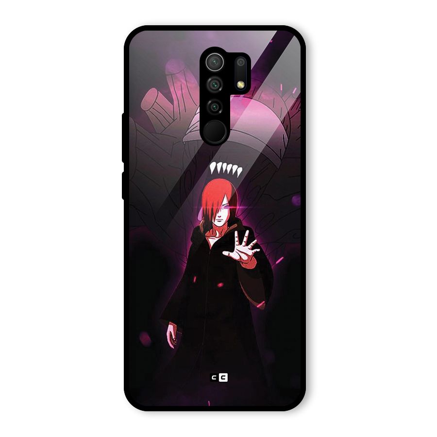 Nagato Fighting Glass Back Case for Redmi 9 Prime